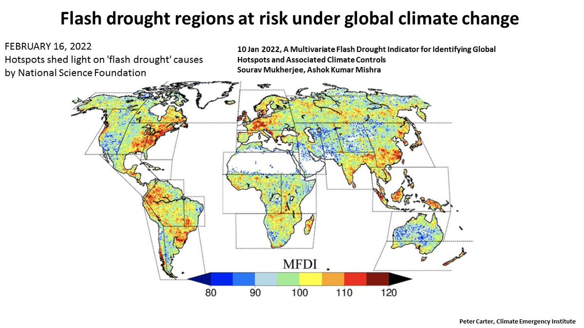 PCarterClimate's tweet photo. Hotspots  shed light on 'flash drought' (severely damaging) causes https://t.co/AMTFDbcLW4
#climate https://t.co/IvxEiGnKHq