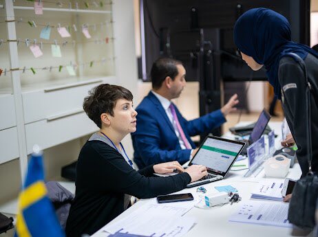SwedeninJO's tweet photo. Wikigap has returned to Jordan! Do you want to join us as a volunteer to improve gender equality online? Register here: https://t.co/hTqaejlLL4
#wikigapjo #wikigap2022
@CanEmbJordan @unwomenjordan https://t.co/qEChBYGNGx