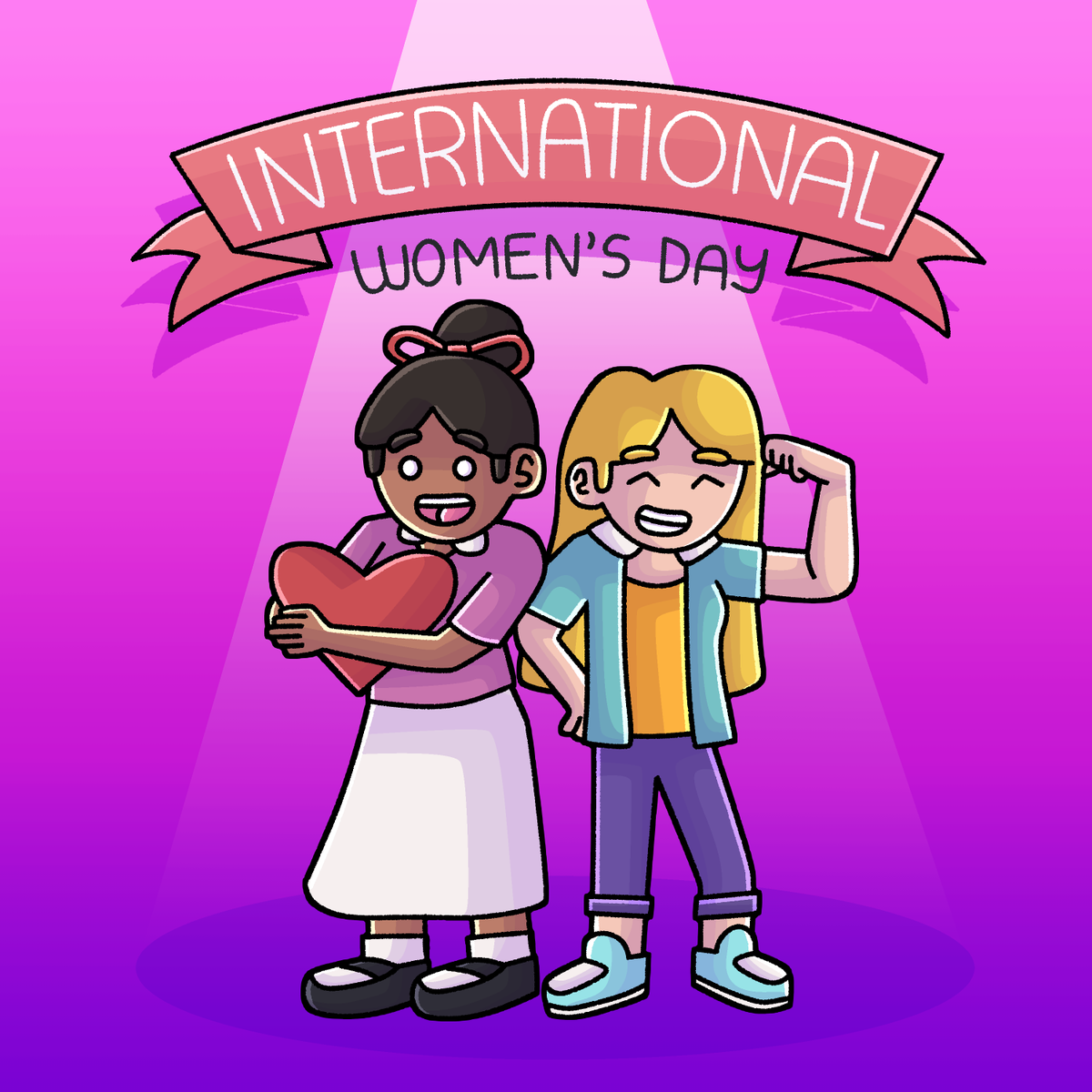 Today is about celebrating Women's Day!🙌💙

RT and Tag a woman you admire/appreciate, feel free to send her good vibes, she deserves it!🥳💙

We love you, strong women!
