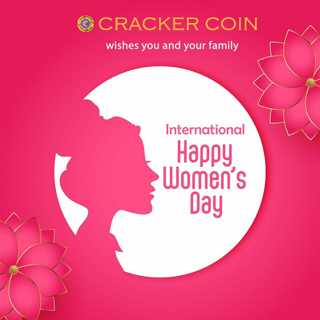 Cracker Coin wishes you Happy Women's Day.
.
Airdrop is still live so Grab the opportunity.
.
Listed on #poocoin #pancakeswap
.
#internationalwomensday #womensday #crcakercoin #airdrop #trending #cryptocurrency #cryptocoins #marketcap #coindcx #trading #blockchaintechnology #nft