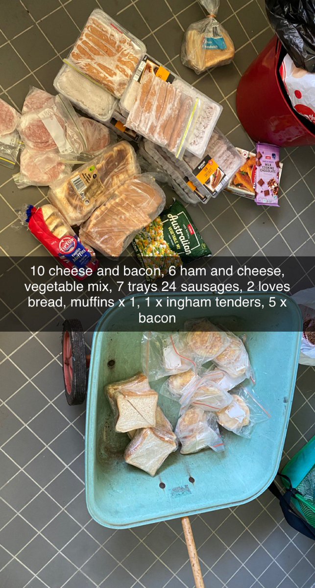 Heartbreaking to have to get rid of all our Breakfast Club food after the power went off during the flood. Thanks to <a href="/ALDIAustralia/">ALDI Australia</a> for assisting us with sausages and BakersDelight Ballina for helping us get back on our feet <a href="/StacieLuppi/">Stacie Luppi</a> <a href="/EduSum/">Summer Howarth</a> <a href="/johnqgoh/">johnqgoh</a> <a href="/WheatlandKim/">Kim from Ballina 🦐</a>