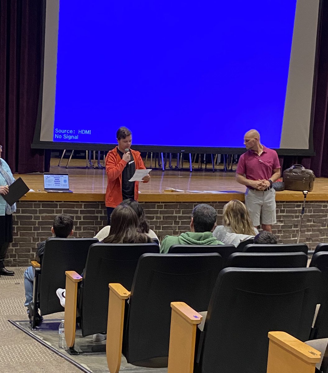 hlmorrison's tweet photo. Who is this confident young man speaking in public? We are thankful for the folks who have helped Adam over the years, and most recently for Mrs. Baeta who helped him when he was struggling, and came up with ideas to help him without changing who he is. Thank you @mrsbaeta ! https://t.co/EUvpk2sBfT