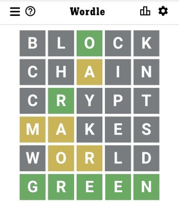 Real Agents should play Wordle. 
We open Wordle🟩🟨 Thread in Discord ! Check our Discord!

#Wordle #wordlecontest #Crypto #nft #nfts #blockchain #GoGreen #climatechange #ClimateCrisis