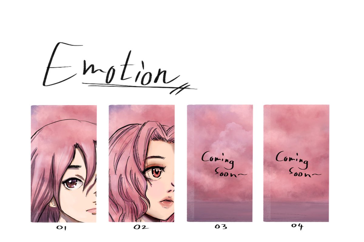 Emotion… 

special edition series… 
Coming soon ✨💗