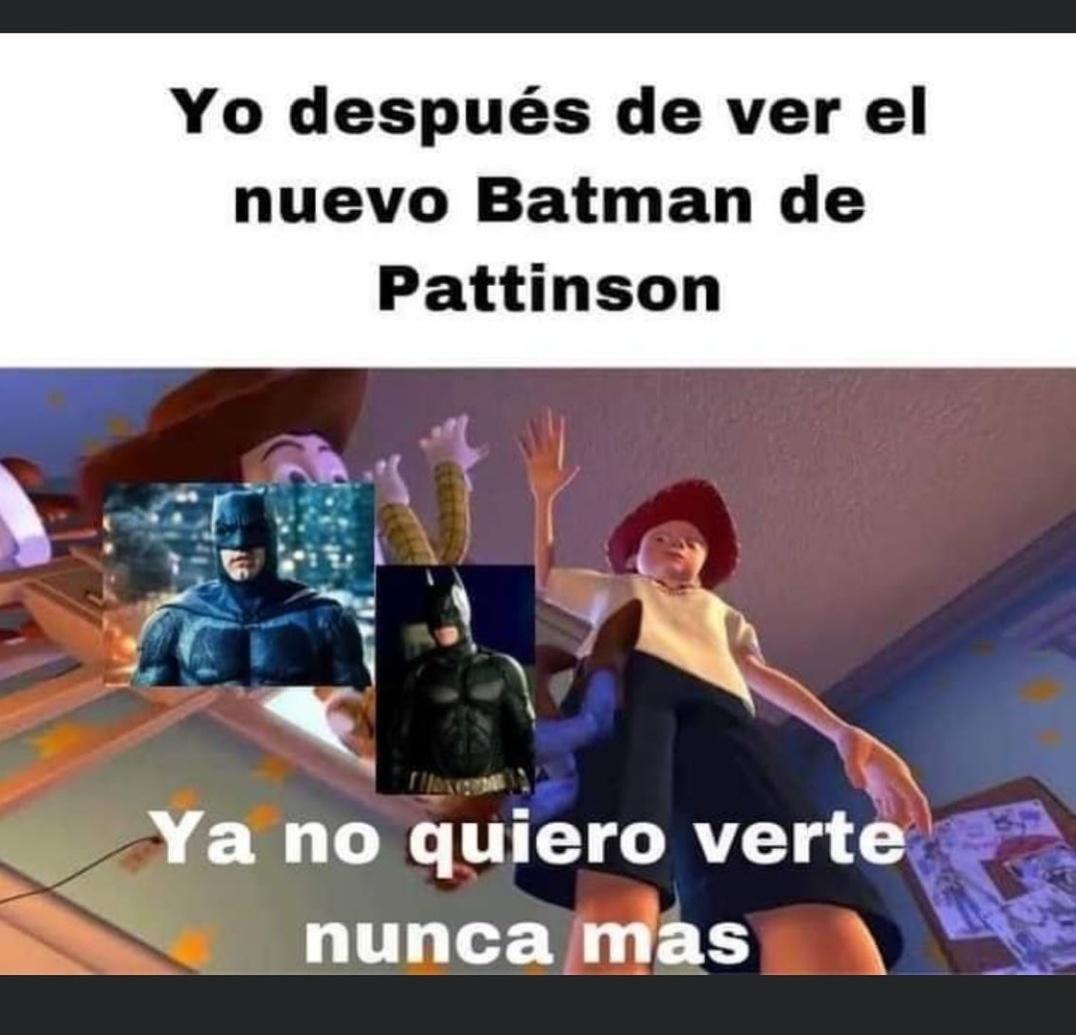 kavivas's tweet photo. Yo, después de ver #TheBatman https://t.co/xbkJUpJk0e