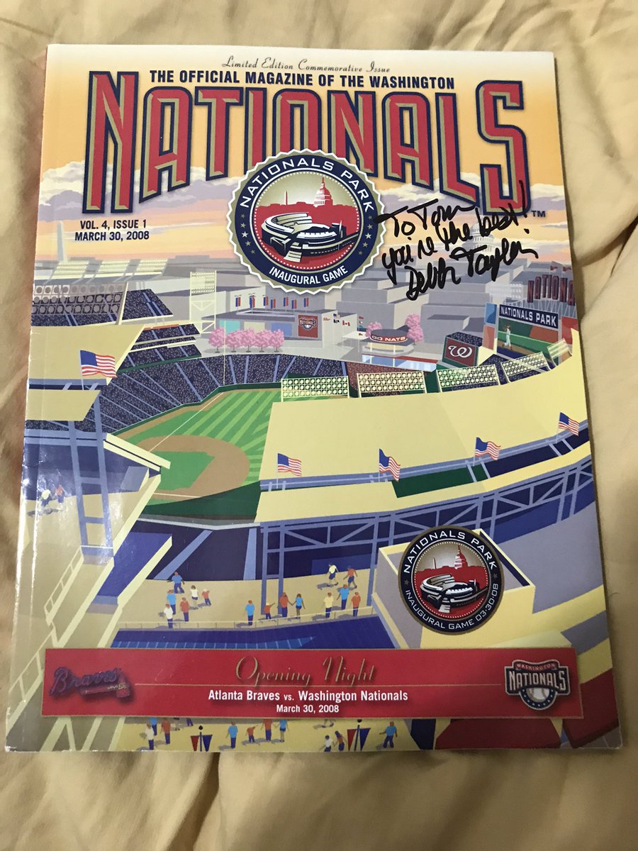 ThomasE_Kearney's tweet photo. I never thought I’d grow up to be a sportscaster on my first visit to @Nationals Park back in 5th grade. #springcleaningfinds https://t.co/wtjk3KQhl3