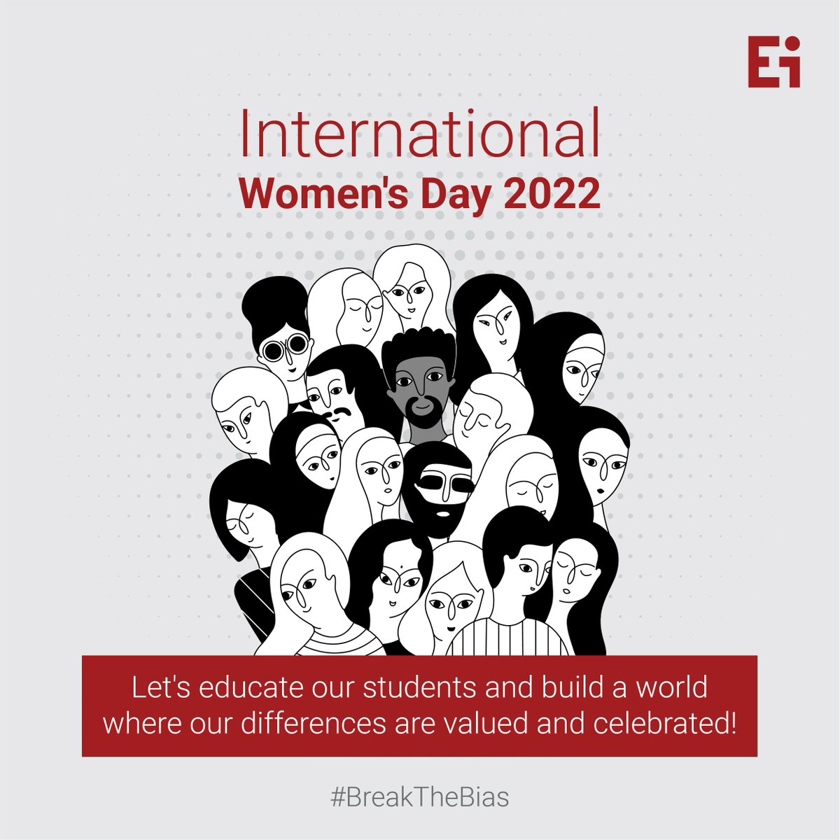 eistudy1's tweet photo. At Ei, we encourage a zero bias approach to work towards enhancing learning outcomes for our students and our educators. As we look ahead to the future, let us pledge to #BreakTheBias and support and push each other to greatness.
#IWD2022 #WomensDay #EnhancingLearningOutcomes https://t.co/YJquGo0zK2