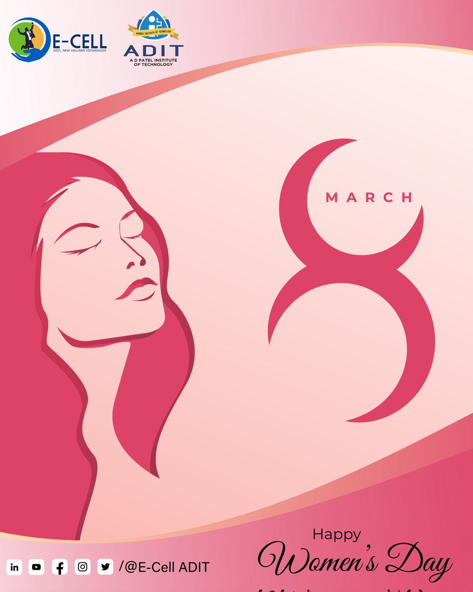 EcellAdit's tweet photo. Every home, every heart, every feeling, every moment of happiness is incomplete without you. You are the reason this world looks complete. 

Happy Women's Day https://t.co/20AcTMhe14