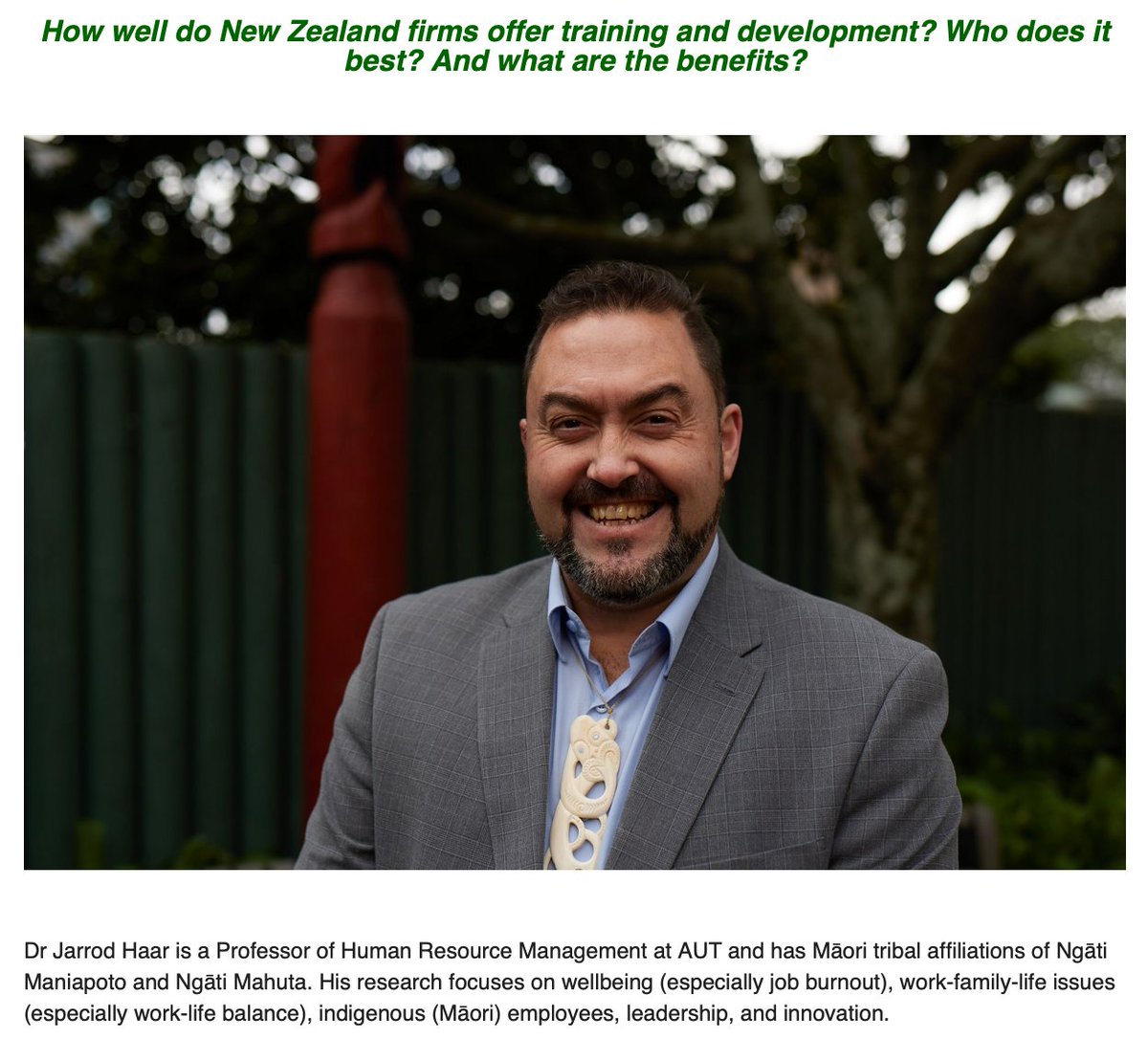 WILNZ International conference keynote speaker Professor Jarrod Haar. This will be a great one 👍
wilnz.nz/2022-conferenc…