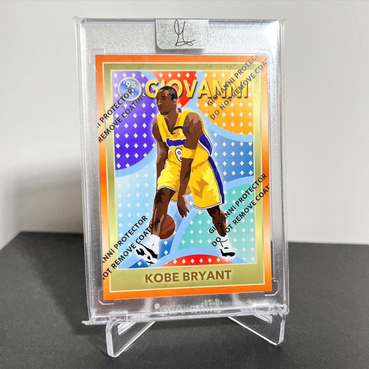 GiovanniCustoms's tweet photo. Kobe Scoring Kings / Kobe ‘95 with coating! #KobeBryant #Topps #NBA #art https://t.co/FxEp29Z8fY