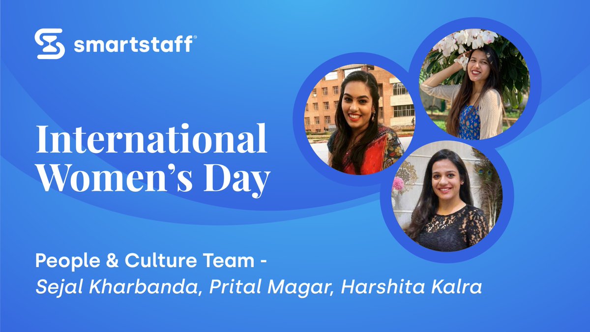 getsmartstaff's tweet photo. 📽️ Watch: Can women build their careers and keep a sisterhood going at the same time? Smartstaff’s People & Culture team says yes! Here’s wishing you a Happy #InternationalWomensDay!
➡️https://t.co/PEOWi6KV8g
#BreakTheBias #WomensDay #WomenAtWork #HiringNow #Smartstaff #IWD2022 https://t.co/VfRTLHkfo6