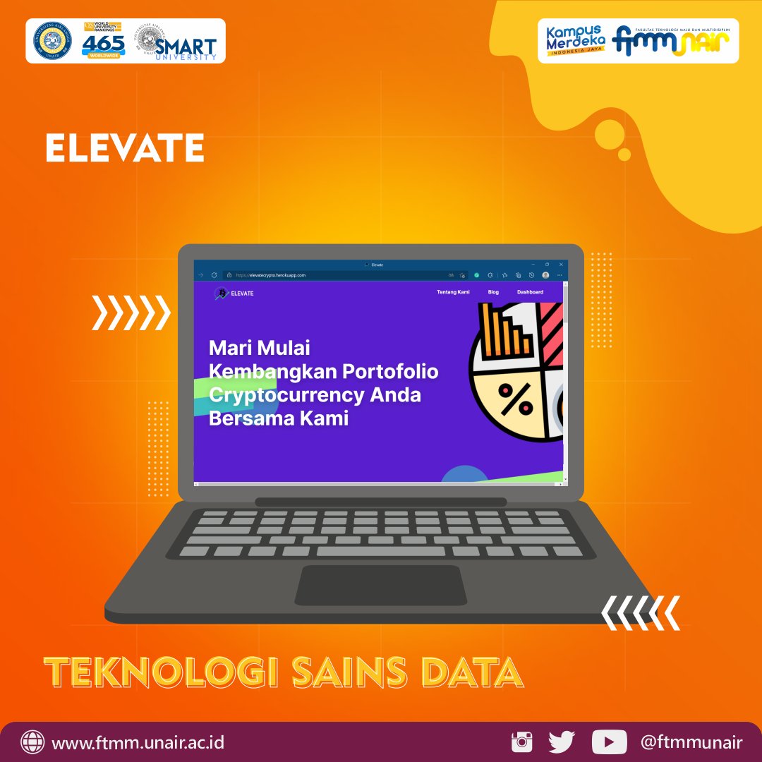 FTMMUNAIR's tweet photo. Produk Unggulan Teknologi Sains Data FTMM Universitas Airlangga
1. Open Learning Management System
2. Stokey
3. Tweetoxicity
4. Elevate
@Unair_Official
#produkunggulanftmm
#tsdftmm
#beraksidengankolaborasi https://t.co/I3XcKvwWtp