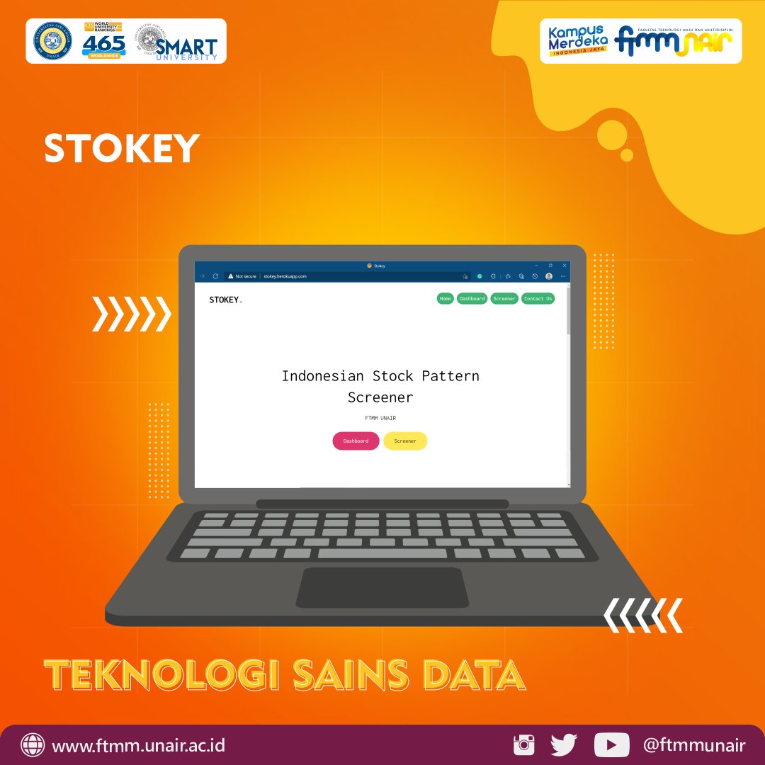 FTMMUNAIR's tweet photo. Produk Unggulan Teknologi Sains Data FTMM Universitas Airlangga
1. Open Learning Management System
2. Stokey
3. Tweetoxicity
4. Elevate
@Unair_Official
#produkunggulanftmm
#tsdftmm
#beraksidengankolaborasi https://t.co/I3XcKvwWtp