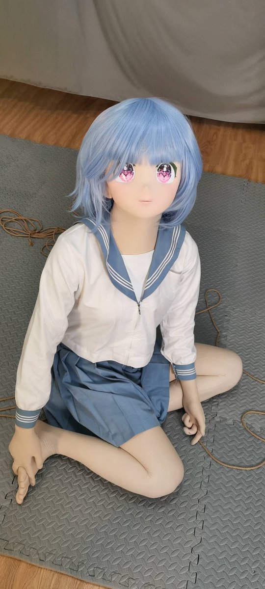 就，很直的直臂！
#kigurumi #捆绑 #男の娘