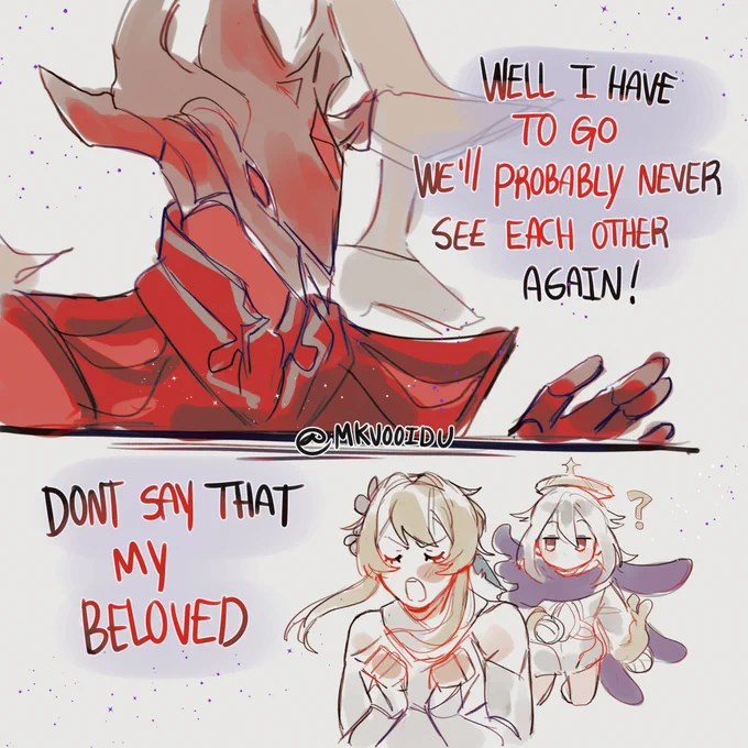 Don't say that Enjou my cutiepatootie

#GenshinImpact  #原神 #Enjou 