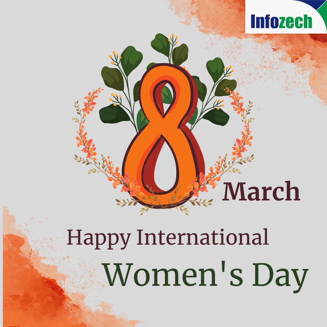 InfozechS's tweet photo. To all the super women of #Infozech as well as those #women who keep inspiring us with their sheer dedication and enthusiasm in life.
 
Wishing you all incredible women a very #happyinternationalwomensday  

#IWD2022 #Womenleaders https://t.co/ioVy96HRQI