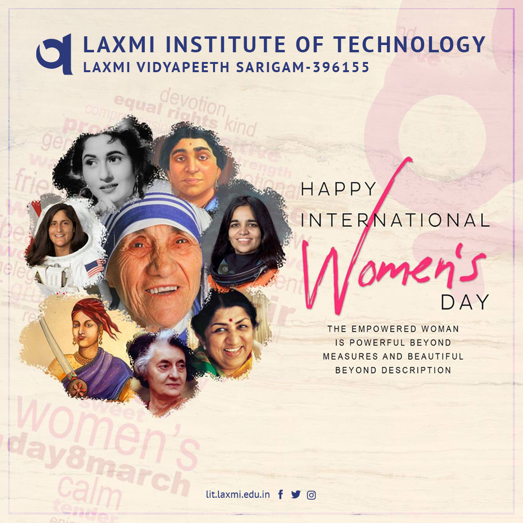 litsarigam's tweet photo. You are brave, beautiful, compassionate and super inspiring in all that you do.

Wishing a very Happy Women’s Day 💐

#litsarigam #LIT #GajeraTrust #LaxmiVidyapeeth #womensday #women #internationalwomensday #womenempowerment #womenpower #womeninbusiness #girlpower #feminism #love https://t.co/JUI7BkCoyj