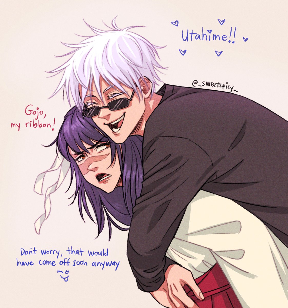 _sweetspicy_'s tweet photo. glomp ✨
#gojohime #五歌 #jujutsukaisen #gojosatoru #ioriutahime https://t.co/niwyVrTsAa
