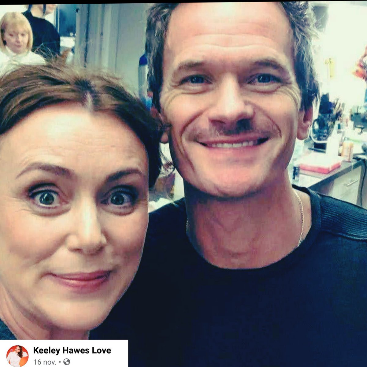 MariaSa21016180's tweet photo. Happy Monday. heart,β€ #KeeleyHawes and part of the great cast of the successful series #Itsasin.Currently the series is still available on #HBOmax Latin America. #Keeleyhaweslove #NeilPatrickHarris #OLlyAlexander #LydiaWest #Redproductionco. Is the best.I love her a thousandβ https://t.co/PFpr4cYwxf