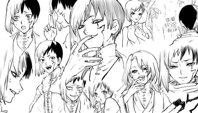 そういや別のところでワーに言われてヒロイン描いてたなぁとなった 