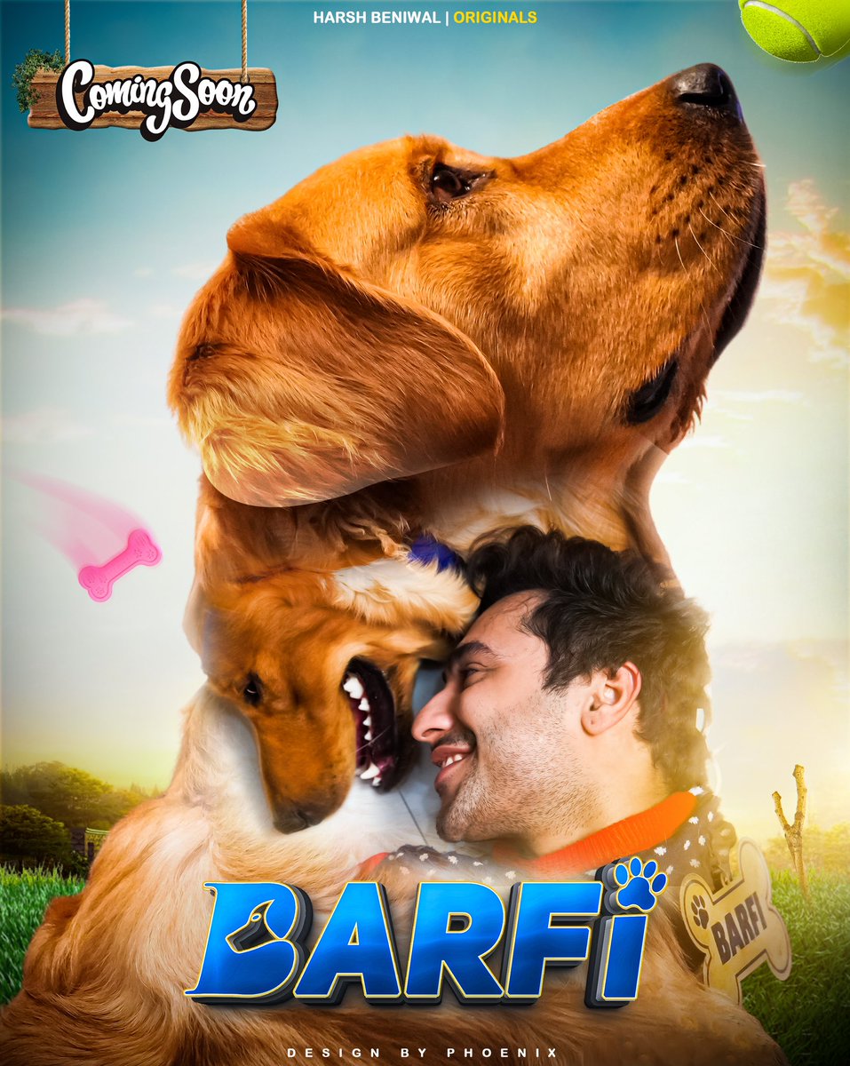keyur1603's tweet photo. BARFI - Love comes in Paws! Coming soon only on @iamharshbeniwal YouTube Channel
#barfi 
#NewVideoAlert 
#harshbeniwal https://t.co/SV0eqOpFqf