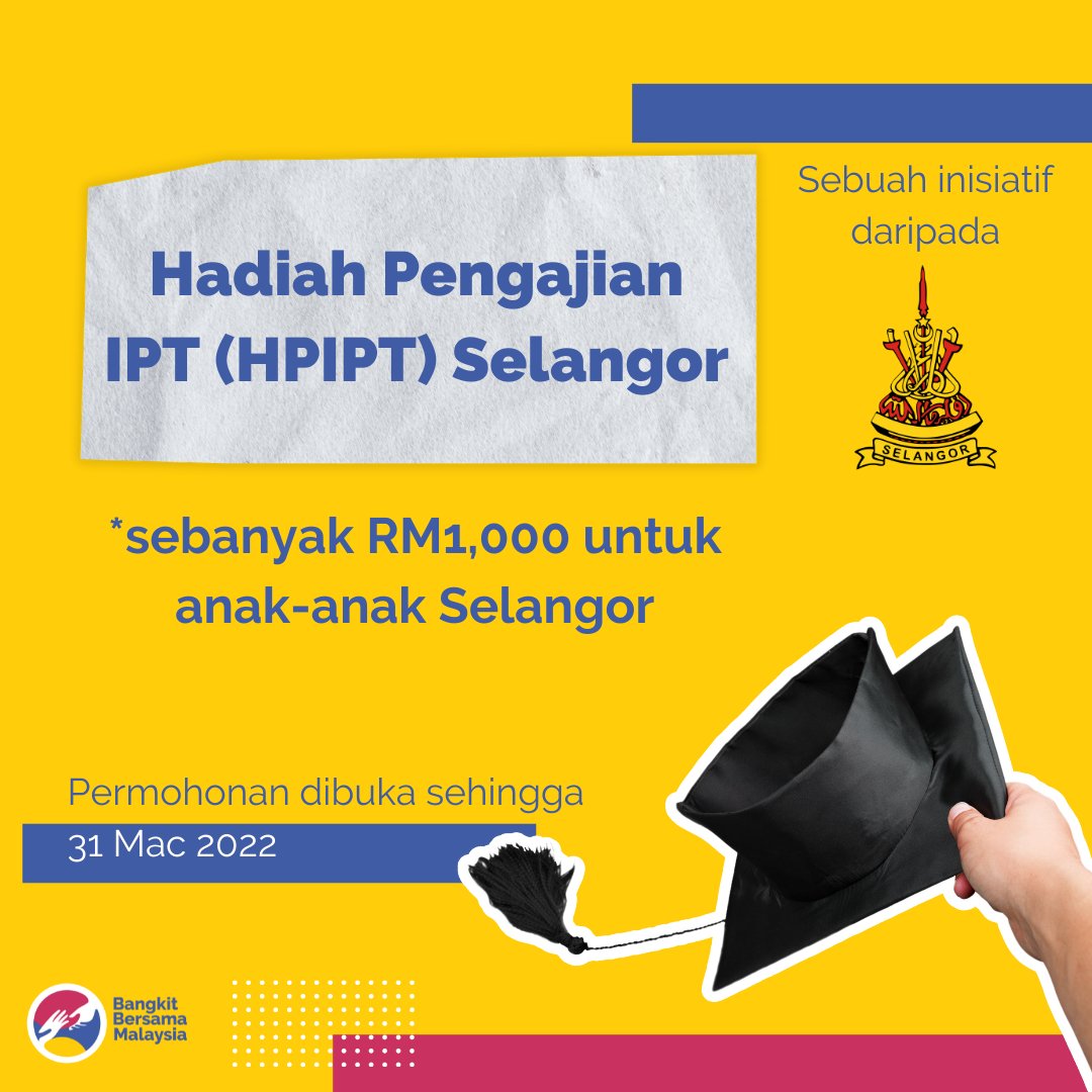 hadiah anak selangor ipt