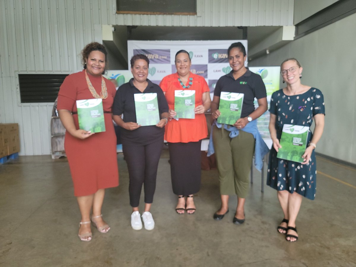 LikaFusimalohi's tweet photo. Honored to be part of @LamiKava LK #IWD event to launch LK Domestic Violence Policy in support of their workforce. Proud of the owner #DonnyYee and LK team, PHAMA Plus for this remarkable work and leadership. Proudly supported by @dfat @AusHCFJ @susie_hodson https://t.co/l8jzqgS9zg