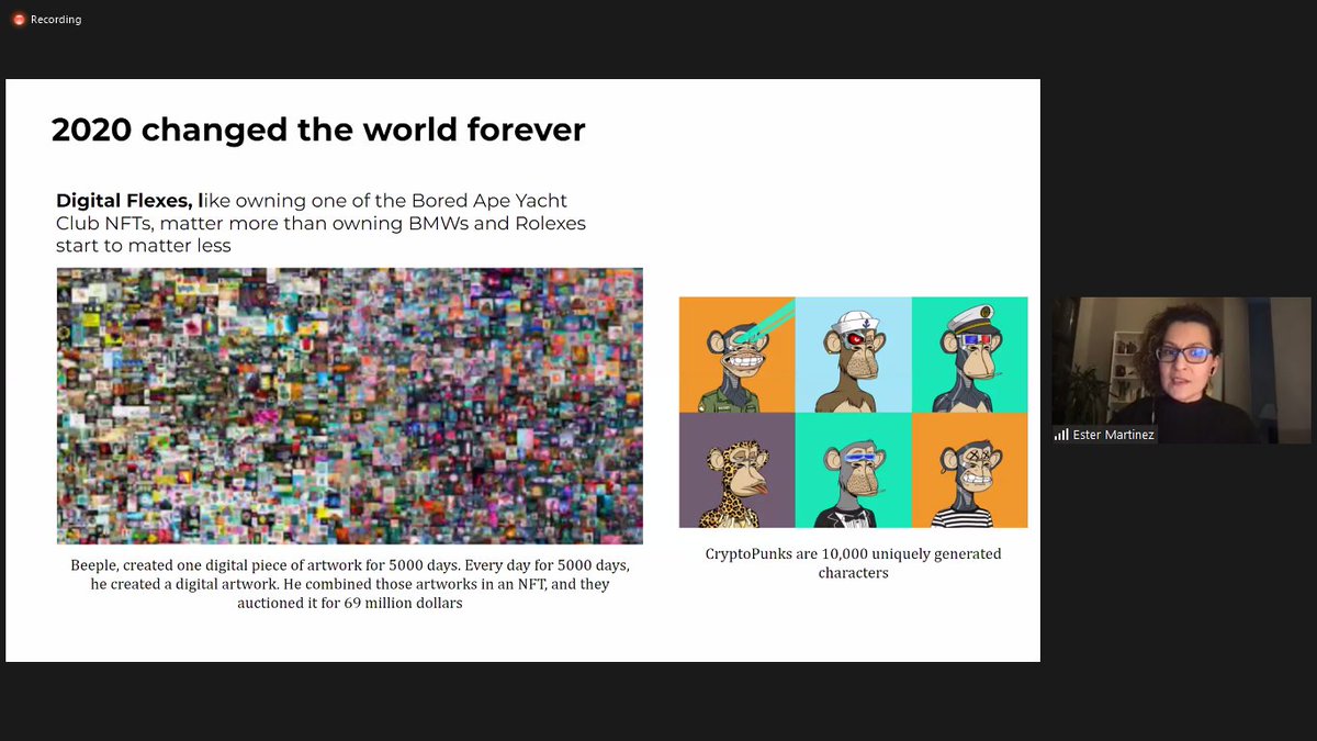 PeopleMatters2's tweet photo. @Ester_Matters, Editor-in-Chief and CEO, People Matters shares how Metaverse and digital assets are changing how the world works, and their convergence impacts how we interact with each other and create business models. 

#PMFUTURISTFORUM #HRLeaders #HRCommunity #HR #HRTech https://t.co/qomOeV9Bi1
