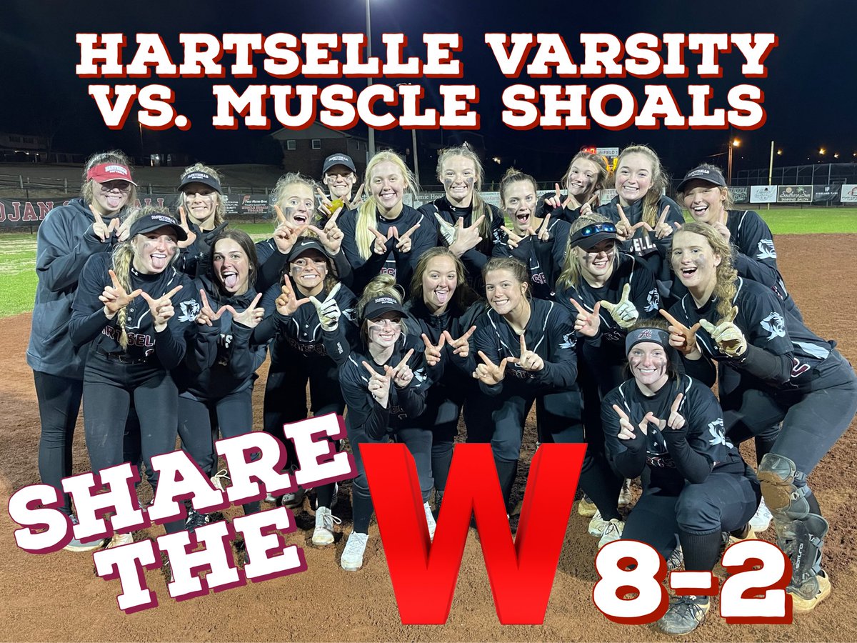 Hartselle High Softball on Twitter "Varsity and JV get the sweep over