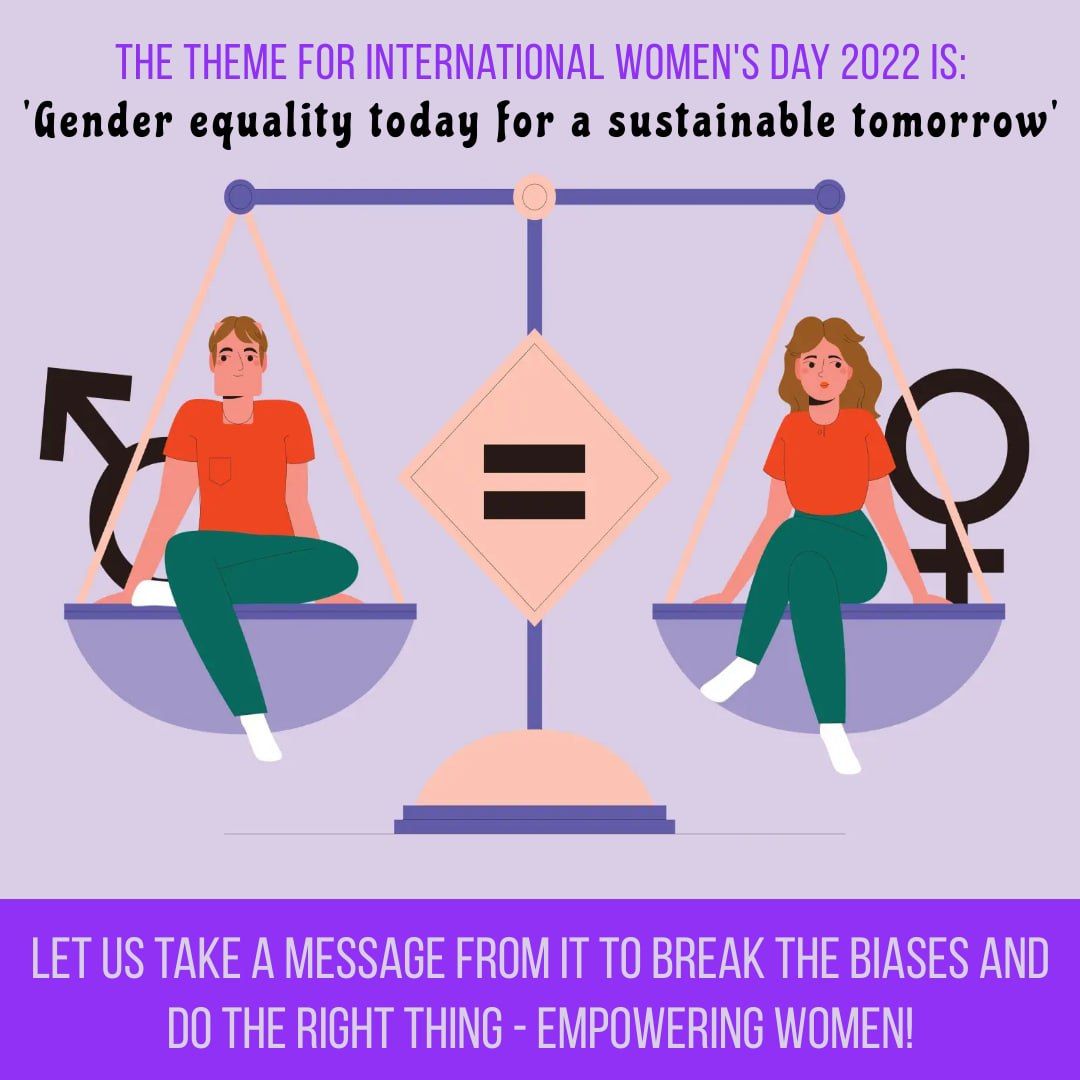 TanuInsa3's tweet photo. Celebrate her achievements. Women have set their foothold in almost all fields. Let us embrace this change.
#IWD2022
#GenerationEquality
#InternationalWomensDay https://t.co/ONVhd88yh4