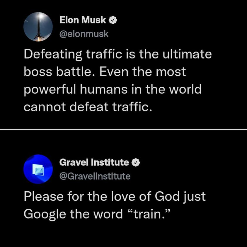 atulbat's tweet photo. So @elonmusk when do you start the #TrainLink company😀 https://t.co/eHPpYBjZ1M