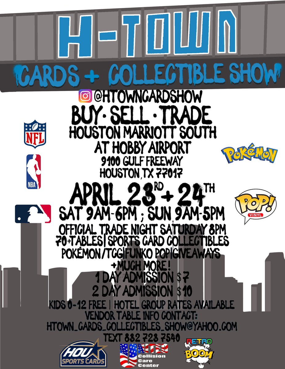 H Town Card Show (@htowncardshow) on Twitter photo 