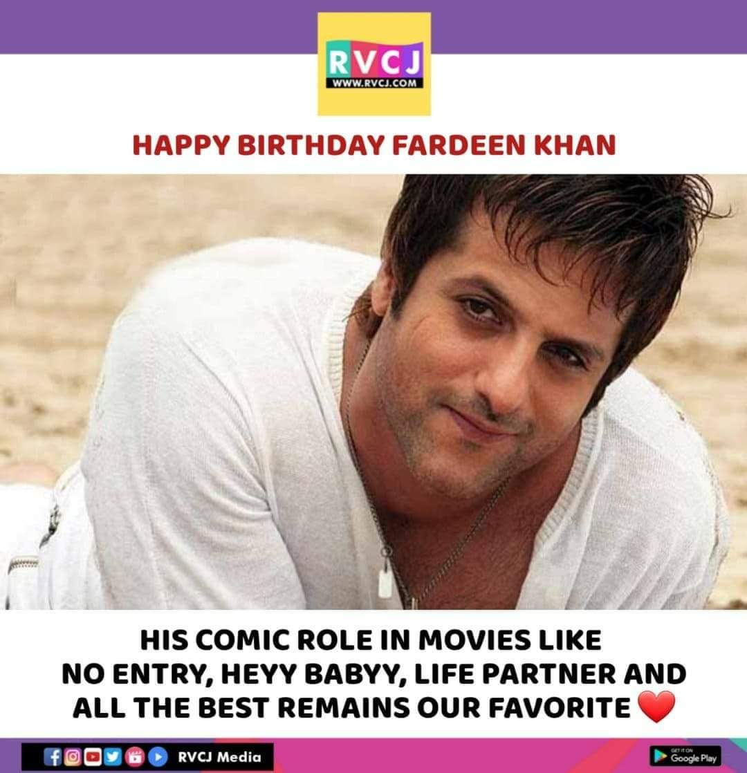 Happy Birthday Fardeen Khan!   