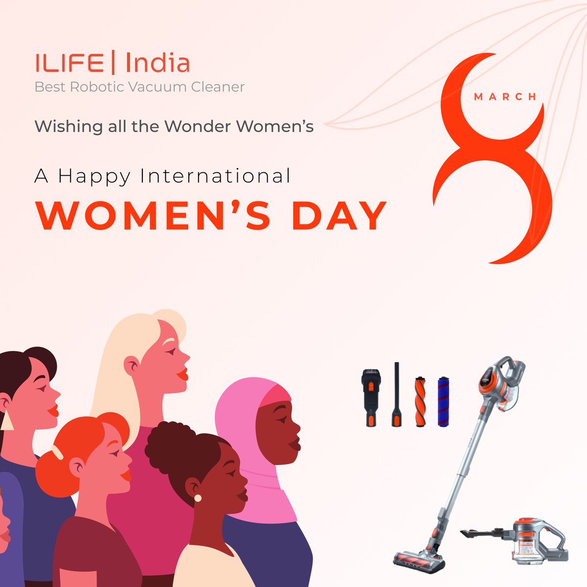 ILIFE_Robotics's tweet image. Being a woman itself is a superpower. Happy Women&apos;s Day to all the superhero in our life.
#ilifeindia #HappyWomensDay2022 #smallhelper