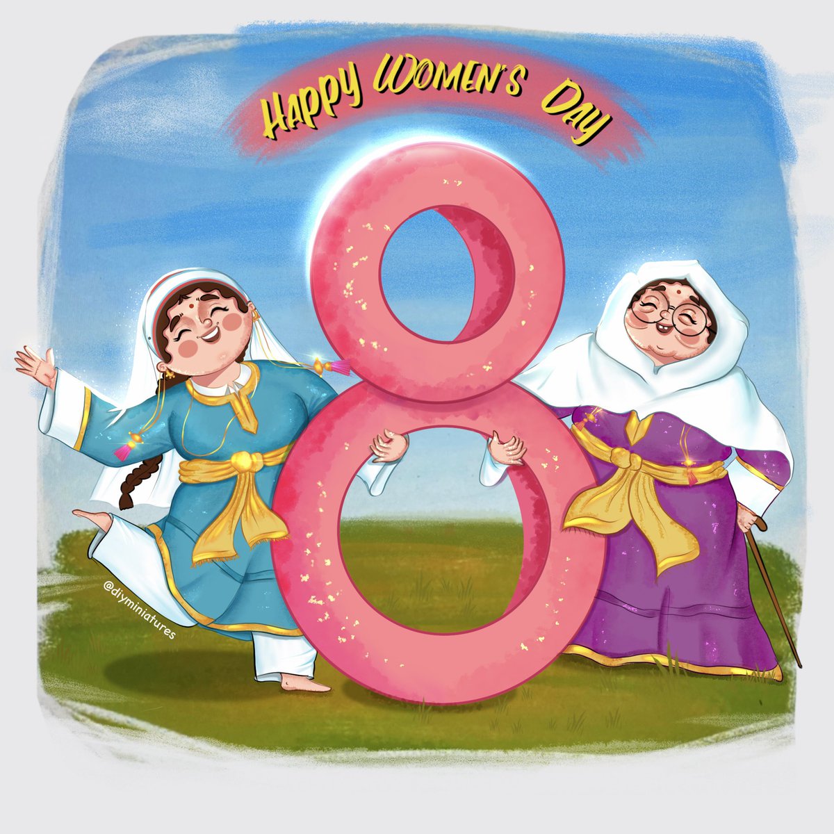 diyminiatures's tweet photo. Happy Women's Day to all the incredible women ❤️
.
.
.
#diyminiatures #happywomensday #womenempowerment #womensday #womensday2022 #kashmiriwomen https://t.co/jzxvLmS3fv