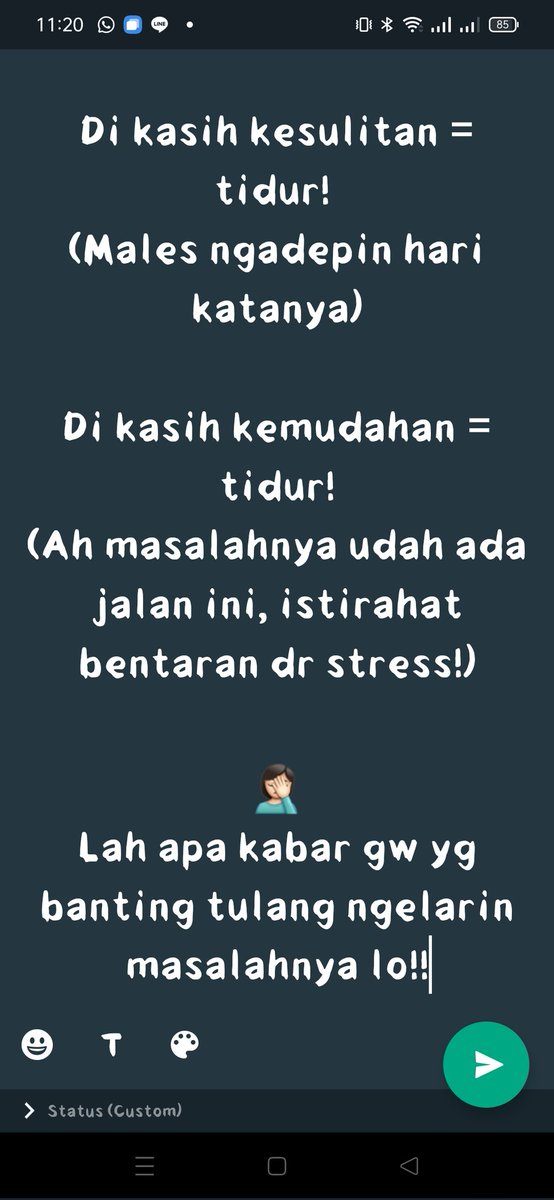 Intinye mah, MALES!!