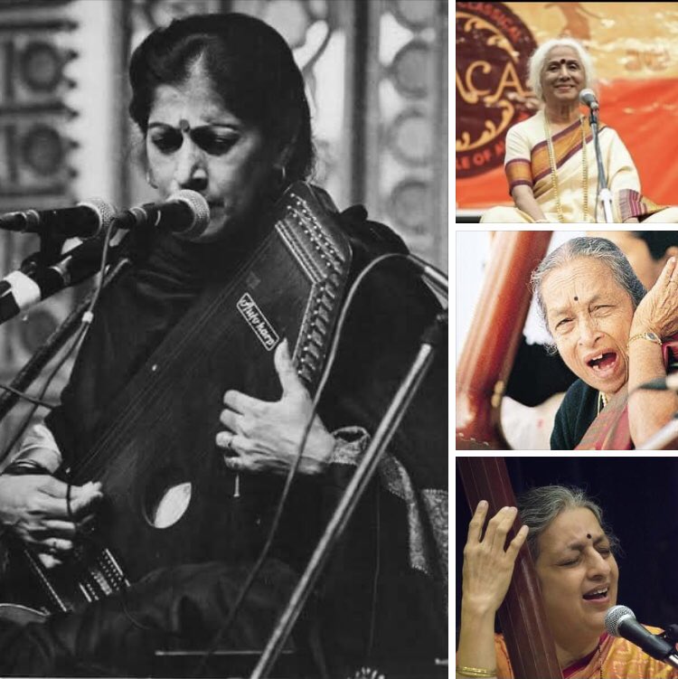 IamBasavarajS's tweet photo. Happy women’s day ❤️
#Musicians 
#womensday2022
#kishoriamonkar
#prabhaatre
#gangubaihanagal
#aswinibhide https://t.co/8PKH55pEjL