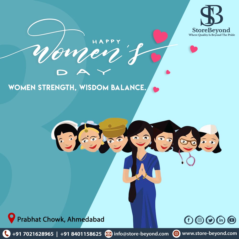StoreBeyond1's tweet photo. Women shouldn't be
constrained under black cover !
Let the flower bloom
n fill her fragrance world over !!
#InternationalWomensDay #StoreBeyond #womensday2022 https://t.co/RKTT2KA5IT