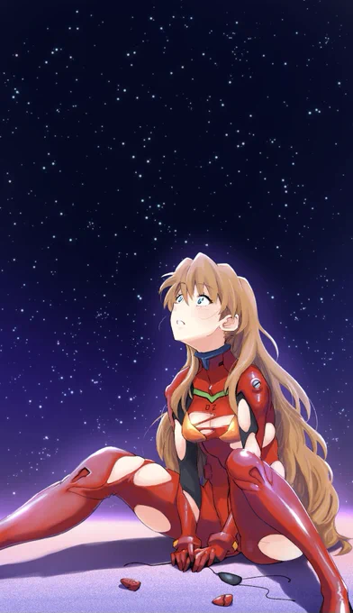 #シンエヴァ1周年
アスカがエヴァの呪縛から解放されて一年…(それが一番嬉しかった☺️) 