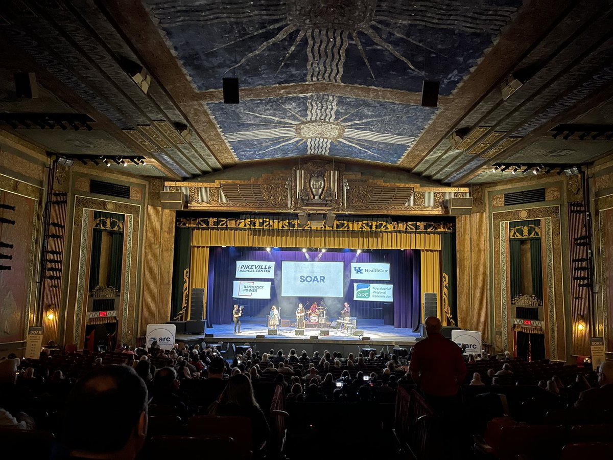 Ashland_KY's tweet photo. Night one of the SOAR Summit in the books!! Great breakout sessions this afternoon, welcome reception at the Ashland Train Depot, & incredible concert highlighting the Country Music Highway stars at Paramount Arts Center!!!
#ashlandky #VisitAKY #createwithusaky #SOARSummit #SOAR https://t.co/KWuPNkaBKN