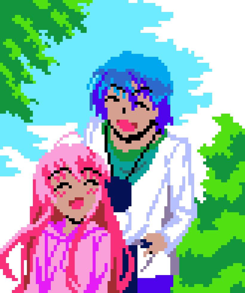 Andrei_202020's tweet photo. 82x98 portrait of Yui and Hinata! #pixelart #aseprite #art #arte #draw #anime #pixelfortress #angelbeats #key #keyvisualarts #エンジェルビーツ https://t.co/JFC7zcB1NM
