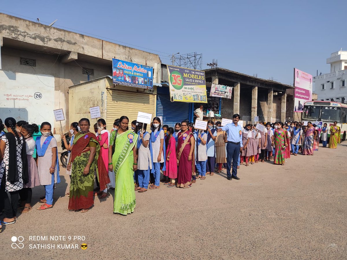 dmbswdtsrtc's tweet photo. Sir, 2K Walk with 100 girl students and Women Employees at Banswada,  in view of Internation Women's Day Celebrations. @tsrtcmdoffice @RM_NZB @Govardhan_MLA #tsrtchq #TSRTCSHE https://t.co/94hzDotYlP