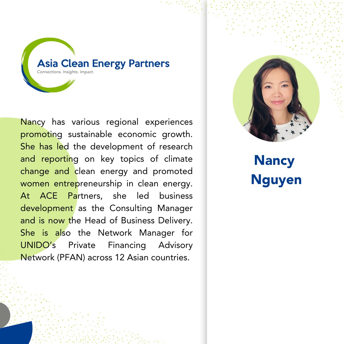 ACE_Partners's tweet photo. We also promote gender mainstreaming at ACE partners and have a gender and inclusion policy in place.
Here’s to our strong ACE Partners women:
#womenincleanenergy #internationalwomensday #iwd2022 #gendermainstreaming https://t.co/LwNAA5zm8r