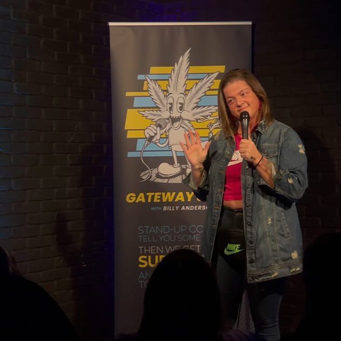 JessWellington2's tweet photo. Gateway show π€©β₯οΈπ€©
#gatewayshow #comedy #standup #thirdwheel https://t.co/OHTfw3x0i8