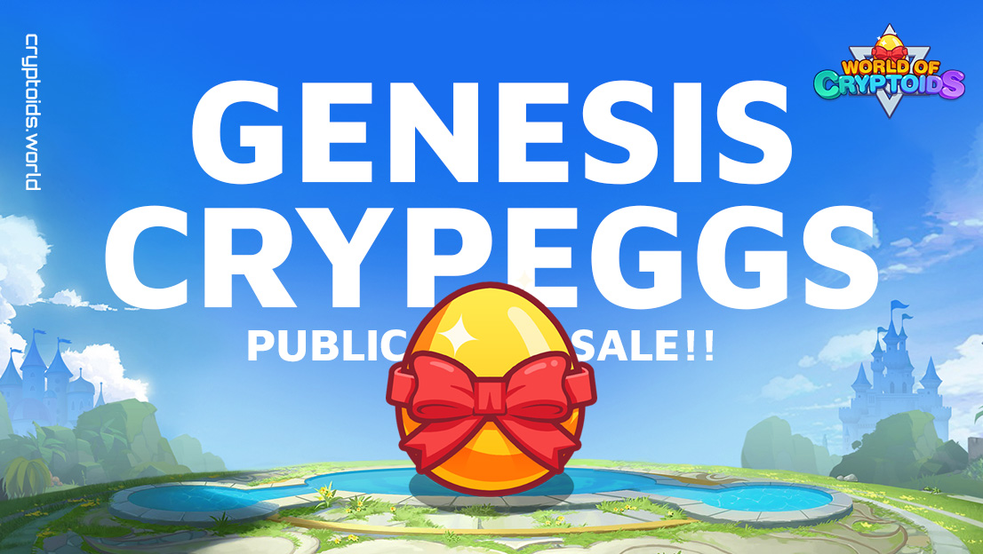 TabiVibe's tweet photo. Blind boxes from @worldofcryptoid are coming on @TreasurelandNFT 

🎰  ONLY 100 CrypEggs with each one hatching into a random Cryptoid with potentially extremely rare traits will be on sale on an fcfs basis!  

📍https://t.co/xkjwA0TMe2  

⏰ 12:00 Mar 9 - 12:00 Mar 12, UTC https://t.co/Fn3H1i2x80