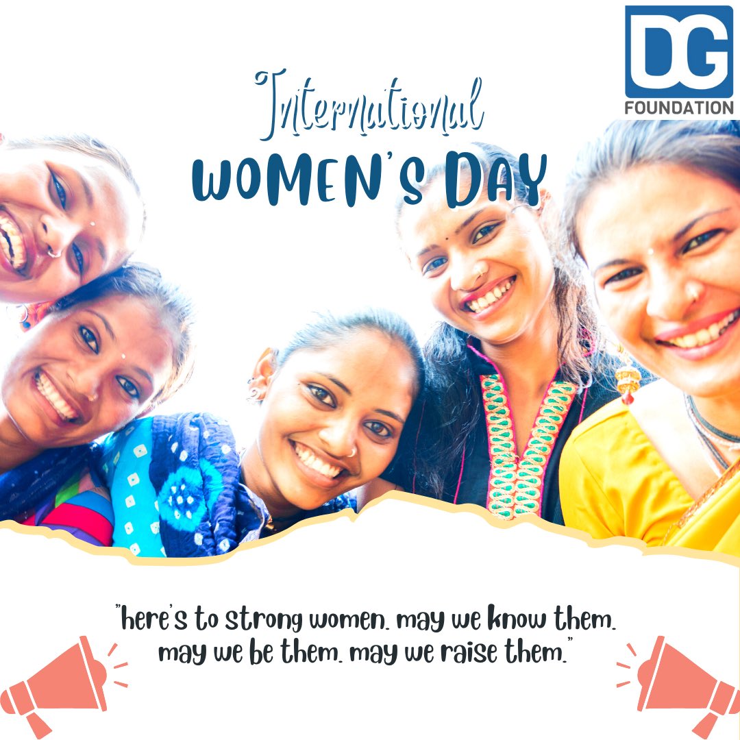 dgf_india's tweet photo. On #IWD2022, we celebrate the social, economic, cultural and political achievements of women. 

DGF will keep focusing on #womenempowerment through its various programs.  

Visit https://t.co/X3TrJw4rBS to learn more about us. 

#ngos #csrindia #WomensDay #sdgs #education #health https://t.co/yz6rJHdYH3