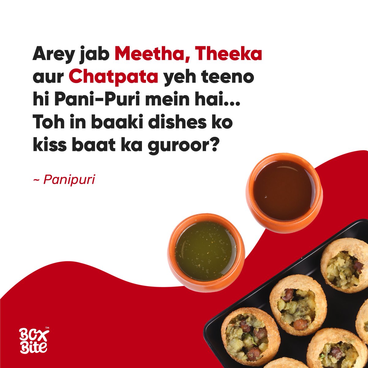 BoxbiteOfficial's tweet photo. Here's to celebrating the women in our lives each day - the 'Gangubai' way :)
Share a BoxBite's pani-puri kit with your favourite ladies today ✨🌹
#WomensDay #GangubaiKathiawadi #BoxBite https://t.co/2daifS2XzI