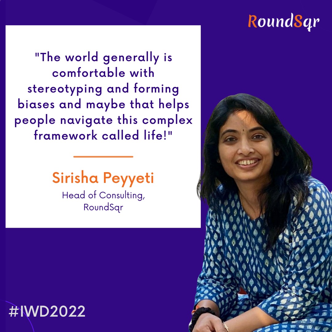 RoundSqr's tweet photo. She is a dreamer. A believer. An achiever. Cheers to a woman who never stopped trying different things.
See what @SirishaPeyyeti has to say about #BreakTheBias: https://t.co/6Zp9jhueZb
#InternationalWomensDay2022 #RoundSqr #IWD #womensday #women #internationalwomensday https://t.co/GlSO8pu9rD