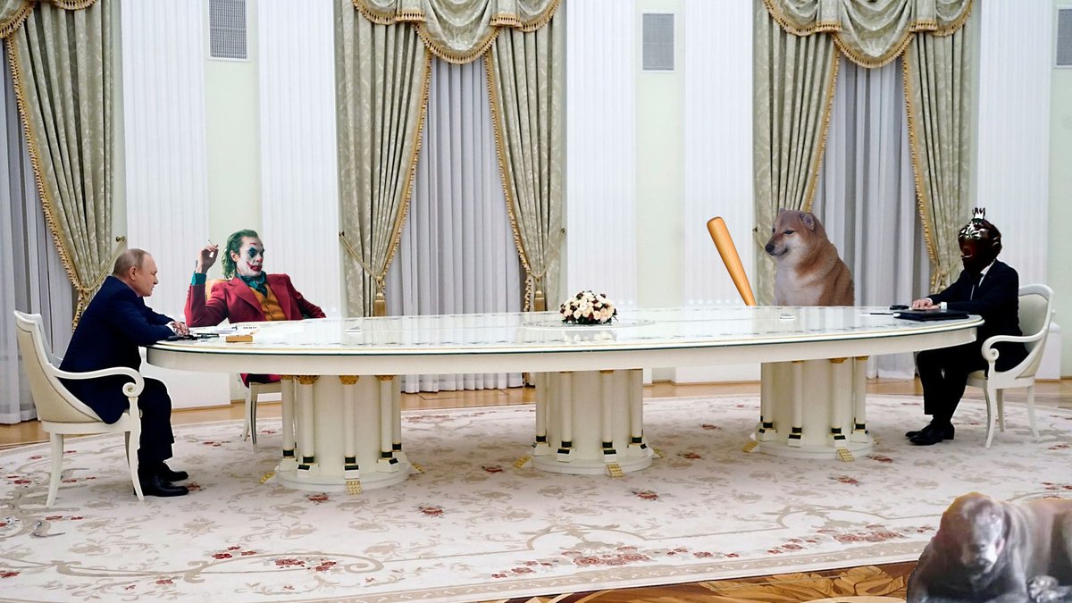 By Admin.

DOBO met with Russian President and other world leaders in Moscow to discuss the 50B

#DogeBonk #DOBO $DOBO #comfyBonk #bsc #bnb #binance #binancesmartchain #BSCGems #BSCGem #cryptocurrencynews #memecoins #memecoin #bonk 
#50bprophecy #UkraineRussianWar