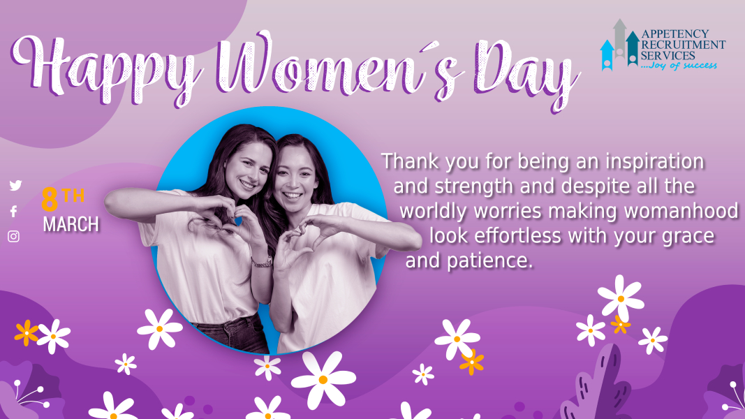Thank you for being an inspiration and strength and despite all the worldly worries making womanhood look effortless with your grace and patience.

#Happy_Womens_Day! #JoyofSuccess